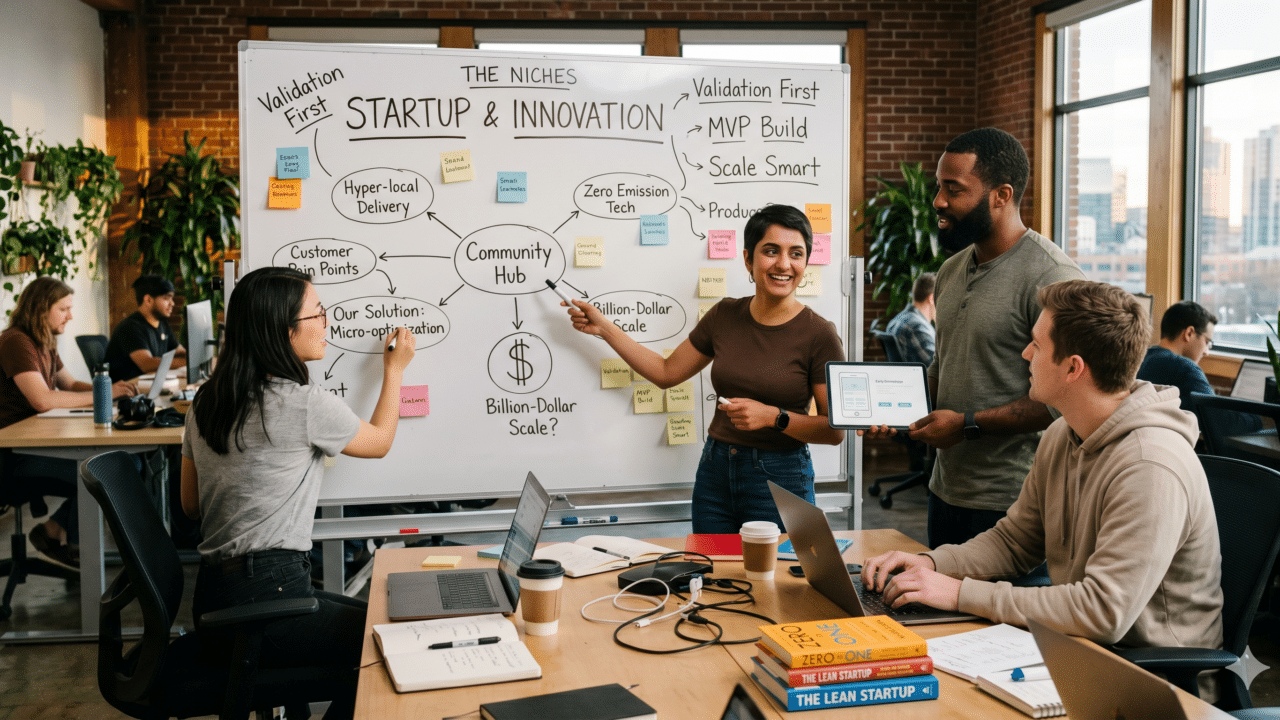 Startup & Innovation: Why Small Ideas Are Building the Next Billion-Dollar Businesses