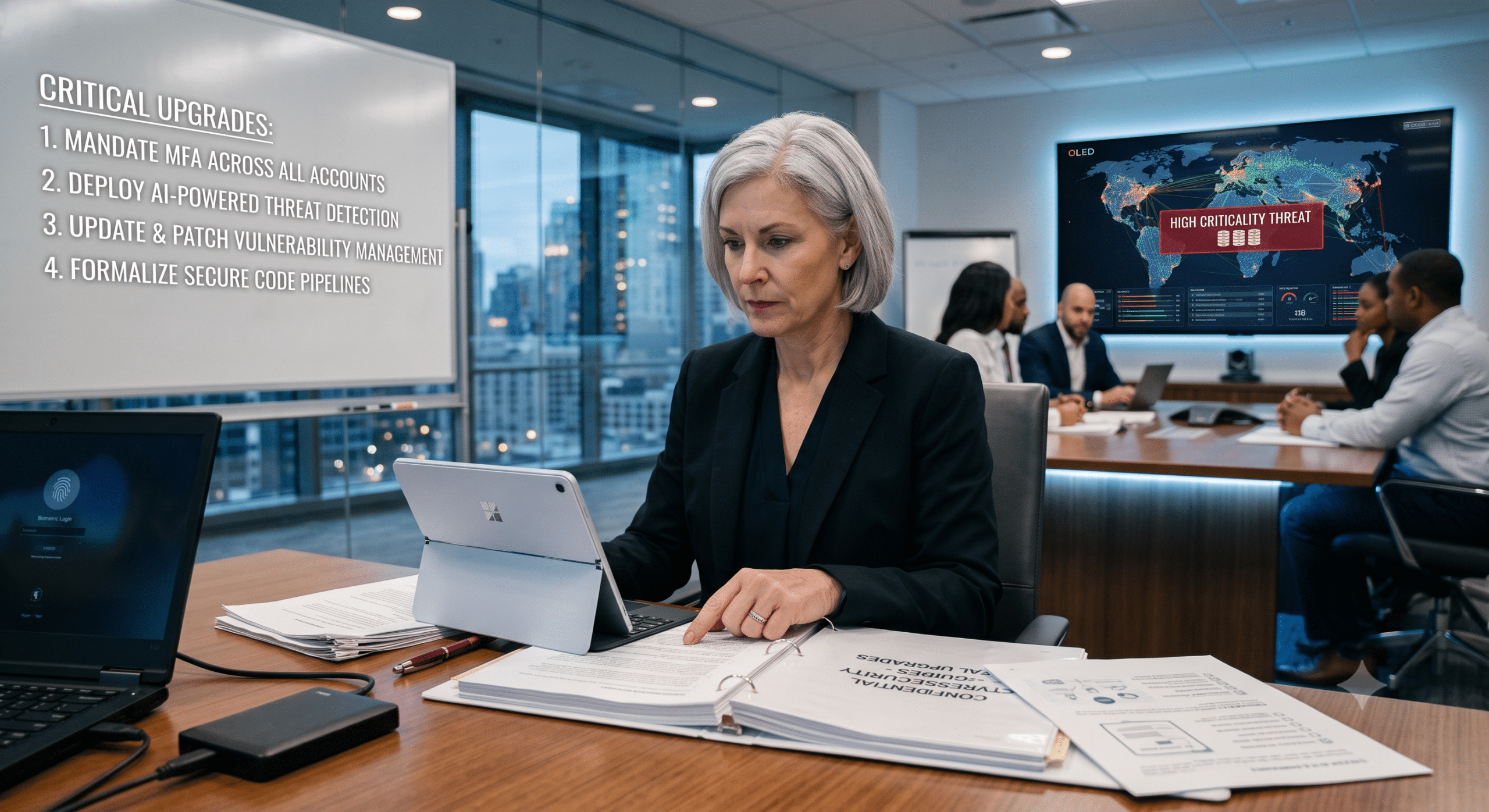 Security guides helping business leaders strengthen cybersecurity with proven risk management strategies.
