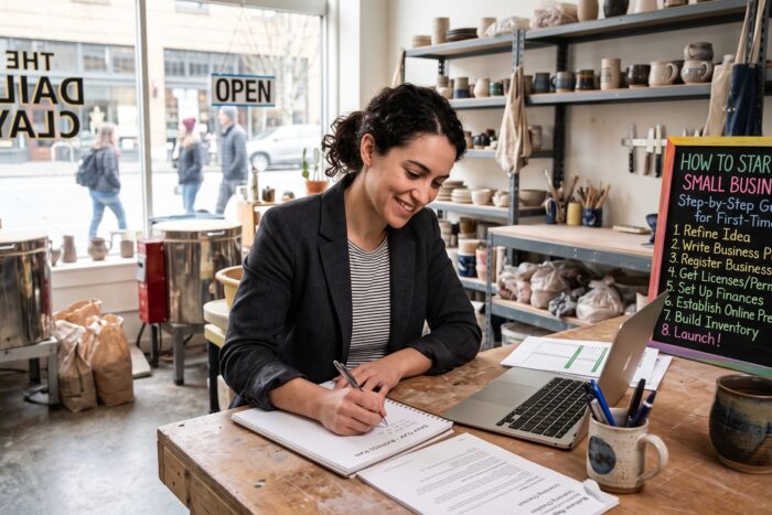 How to Start a Small Business: A Step-by-Step Guide for First-Timers