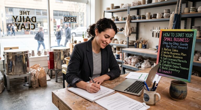 How to Start a Small Business: A Step-by-Step Guide for First-Timers
